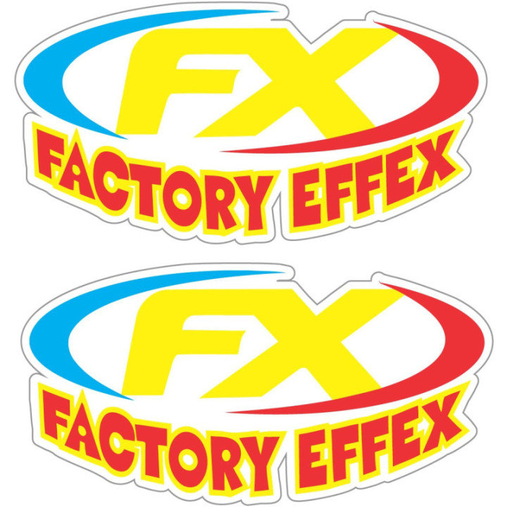 2x Factory Effex Stickers Decals - DecalsHouse