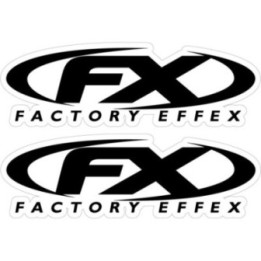 2x Factory Effex Style 2 Stickers Decals - DecalsHouse