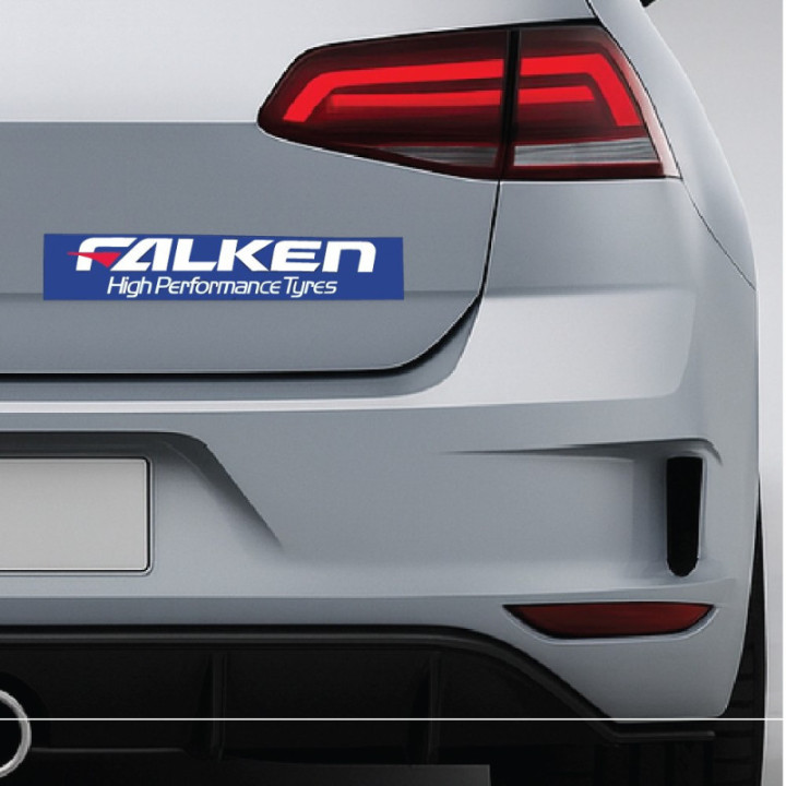 2x Falken Tyres Stickers Decals - DecalsHouse