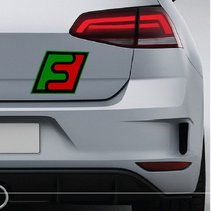 2x Febur Style 3 Stickers Decals - DecalsHouse