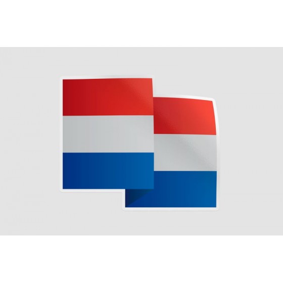 Netherlands Flag Style 10...