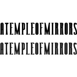 A Temple Of Mirrors Stickers – Prog Rock Decals (2-Pack)