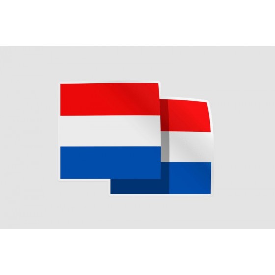 Netherlands Flag Style 3...