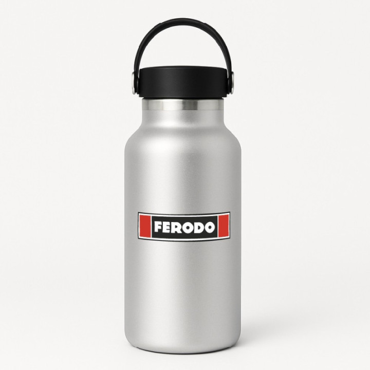 Ferodo Stickers – Historic Racing Sponsor Period Build Decals (2-Pack)