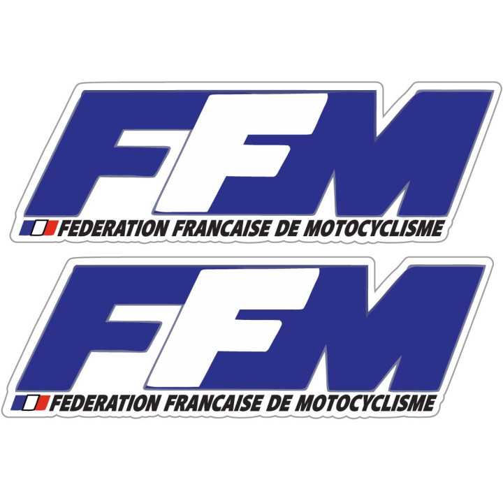 2x Ffm Stickers Decals - DecalsHouse