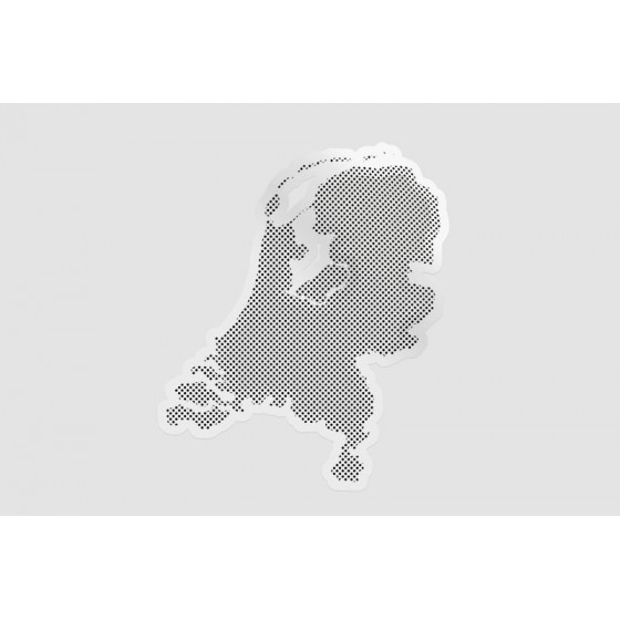 Netherlands Map Style 17...