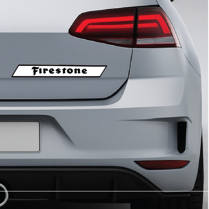 2x Firestone Stripes Stickers Decals - DecalsHouse
