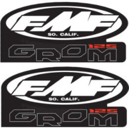 2x Fmf Grom 125 Stickers Decals - DecalsHouse