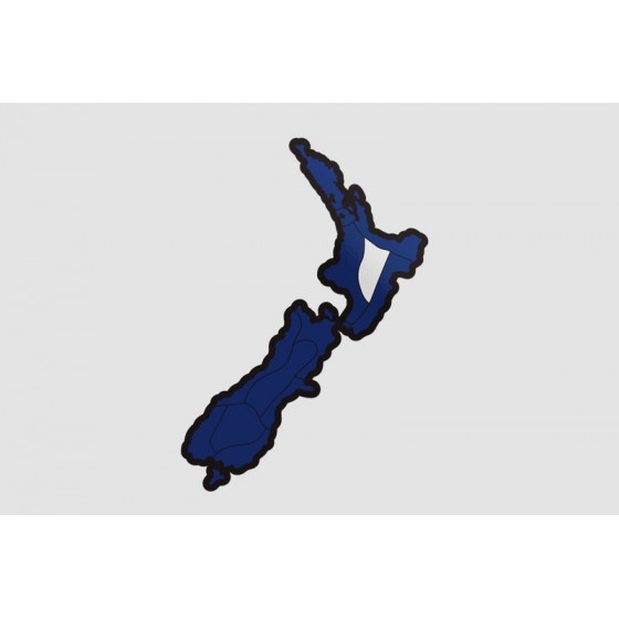 New Zealand Map Style 20...