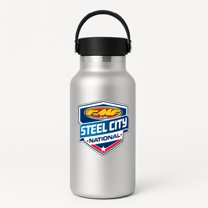 2x Fmf Steel City Stickers Decals - DecalsHouse