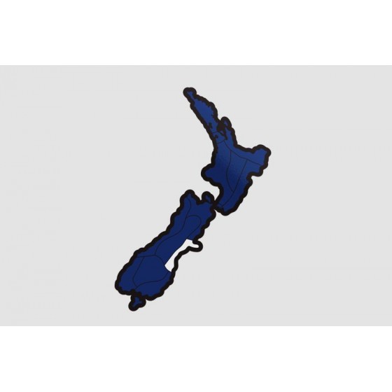 New Zealand Map Style 26...
