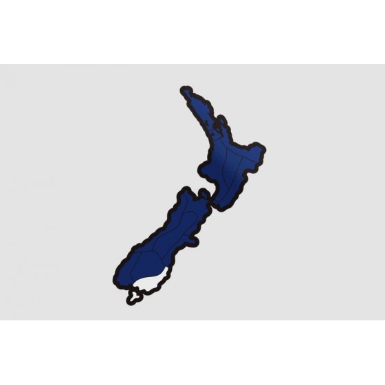 New Zealand Map Style 29...
