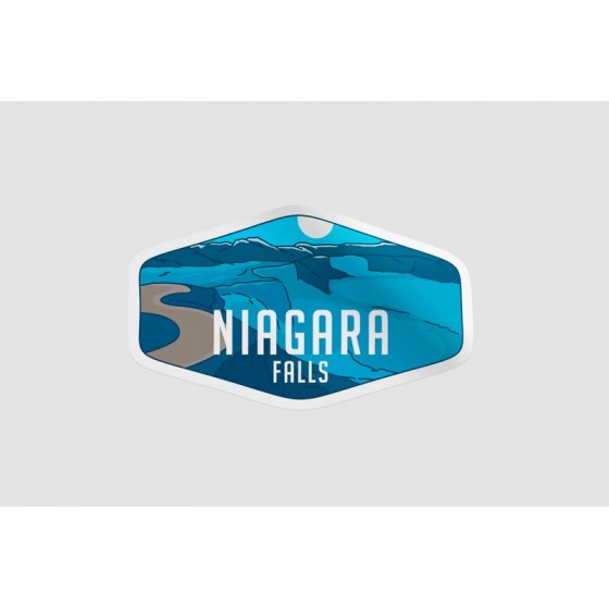 Niagra Fall Monoline Badge...