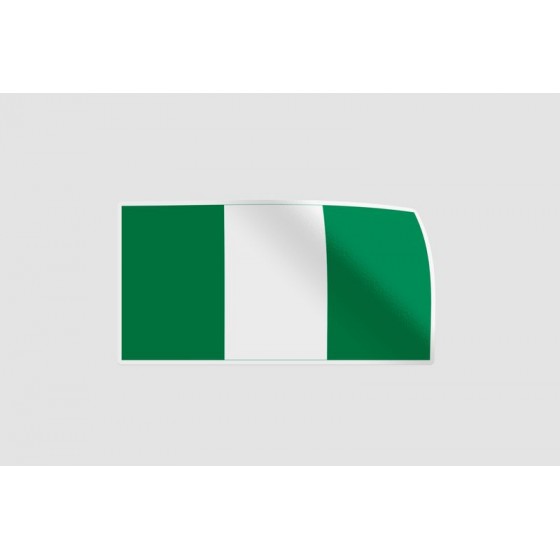 Nigeria National Flag Sticker
