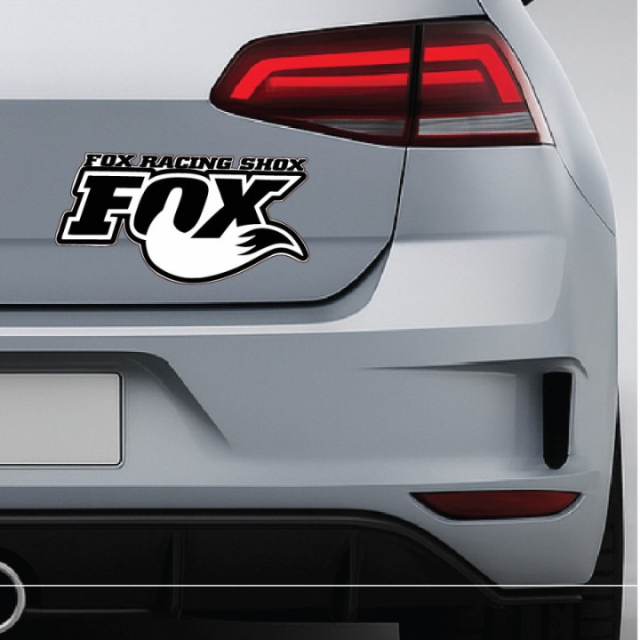 Fox Racing Shox Stickers – MTB Suspension Decals (2-Pack)
