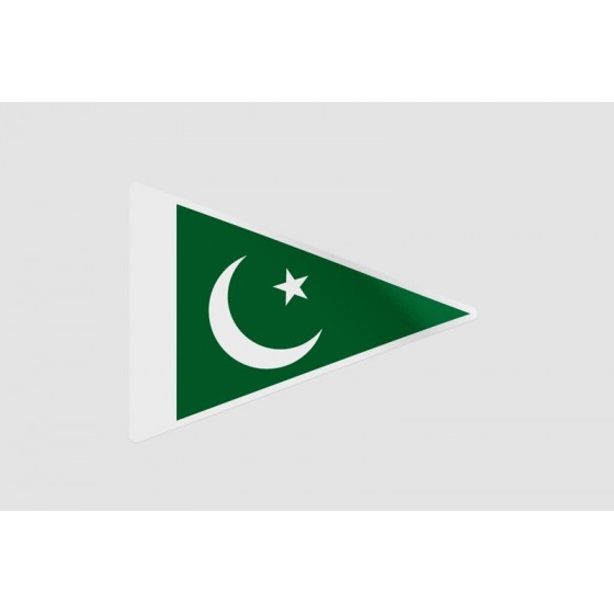 Pakistan Flag Style 63 Sticker