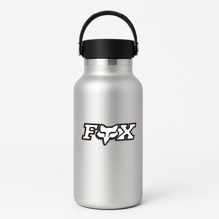 2x Fox Racing Style 2 Stickers Decals - DecalsHouse