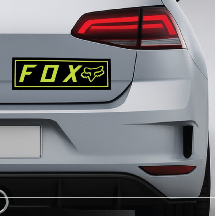 2x Fox Racing Style 22 Stickers Decals - DecalsHouse