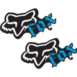 2x Fox Racing Style 6 Stickers Decals - DecalsHouse