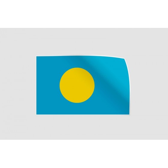 Palau National Flag Sticker