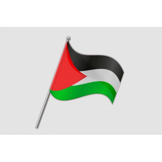 Palestine Flag Ed Sticker