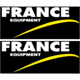 2x France Equipement Stickers Decals - DecalsHouse