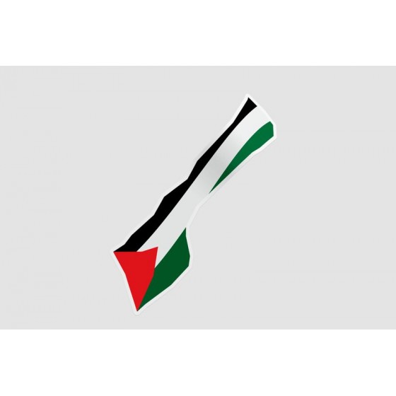 Palestine Map Sticker