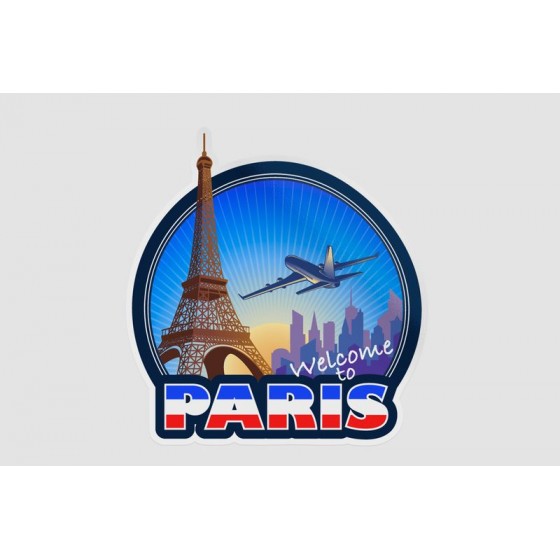 Paris Travel Emblem