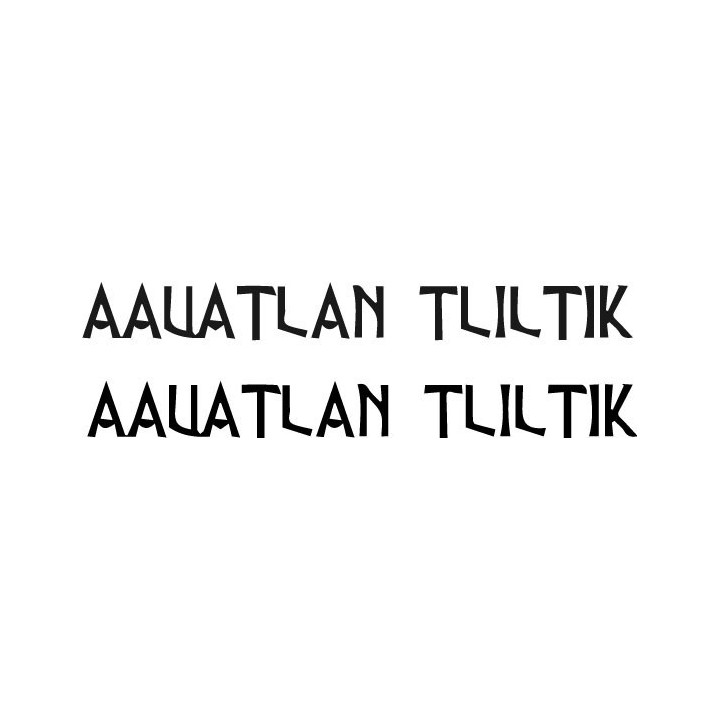 Aauatlan Tliltik Stickers – Metal Band Decals (2-Pack)