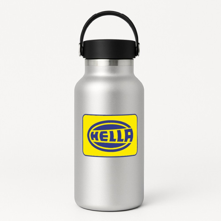 Hella Stickers – Rally Lighting Motorsport Vinyl Decals (2-Pack)
