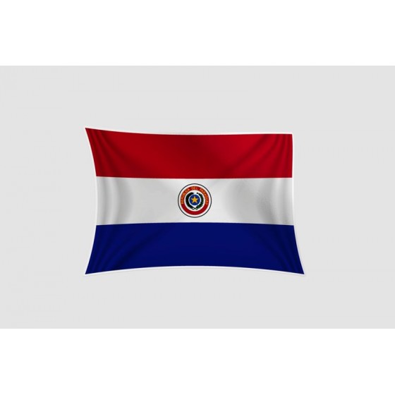 Peru Flag Style 158 Sticker