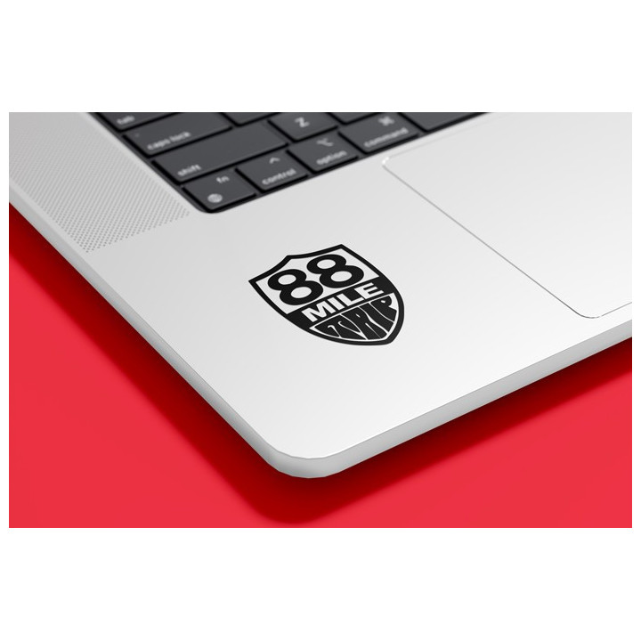 88 Mile Trip Stickers – Stoner Rock Band Decals (2-Pack)