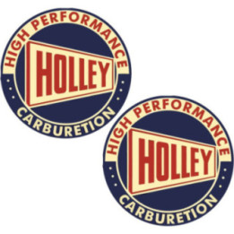2x Holley Carburetion Stickers Decals - DecalsHouse