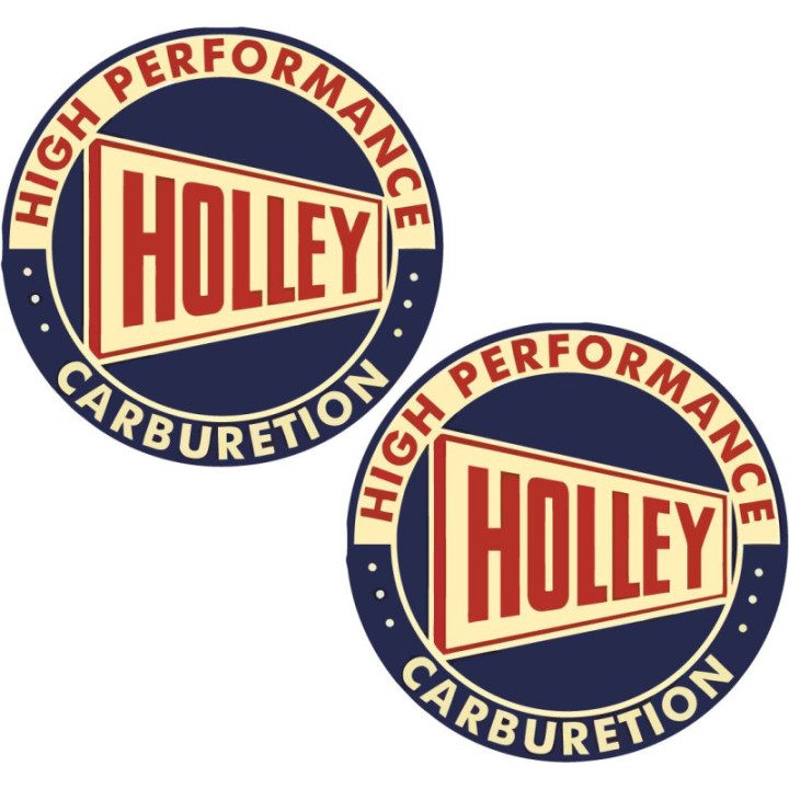 2x Holley Carburetion Stickers Decals - DecalsHouse