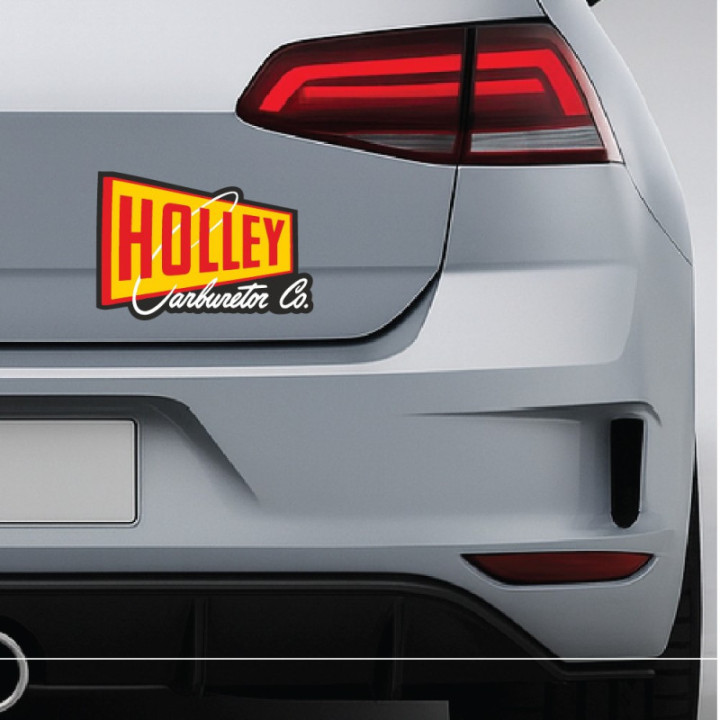 2x Holley Carburetor Co Stickers Decals - DecalsHouse