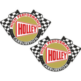 2x Holley Performance Stickers Decals - DecalsHouse