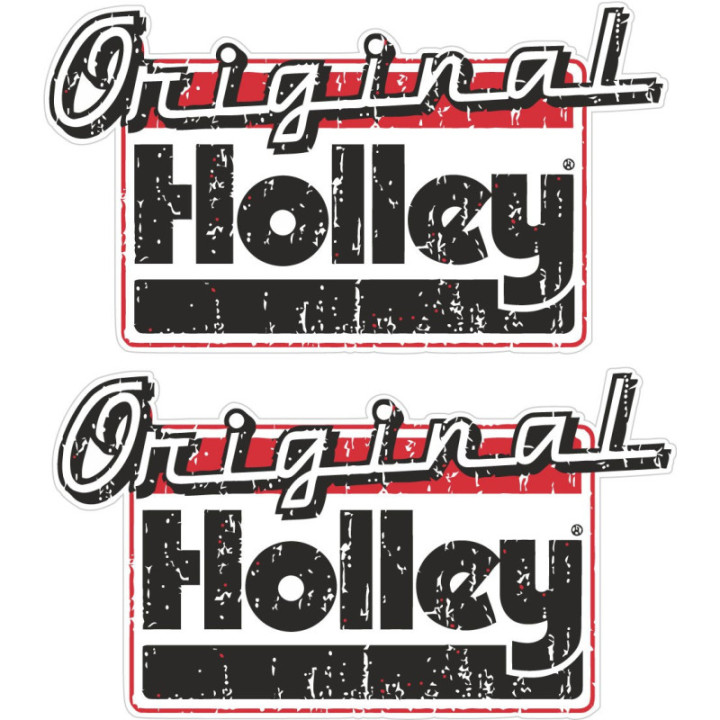 Holley Racing Stickers – Carburettor Muscle Car Vinyl Decals (2-Pack)