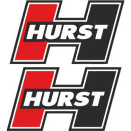 Hurst Stickers – American Muscle Drag Racing Shifter Decals (2-Pack)