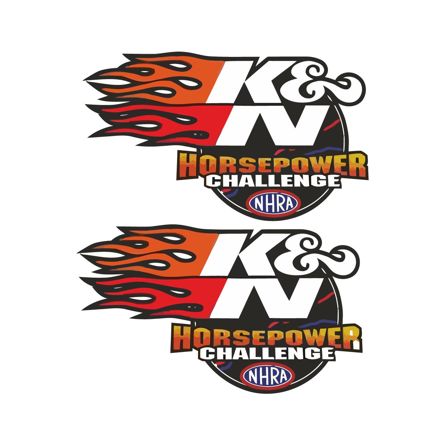 2x K n Stickers Decals - DecalsHouse