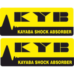 Kayaba KYB Shock Absorber Stickers – Suspension Racing Decals (2-Pack)