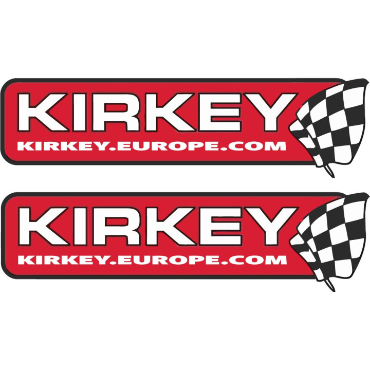 2x Kirkey Stickers Decals - DecalsHouse