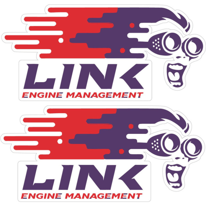 Link Engine Management Stickers – ECU Tuning Decals (2-Pack)
