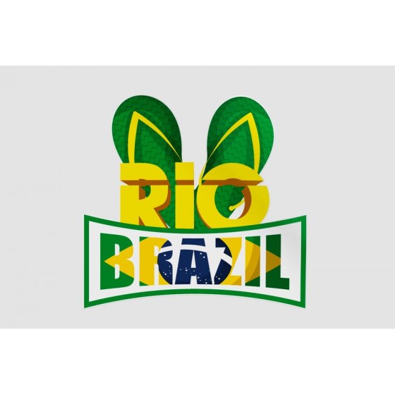 Rio Brazil Sticker