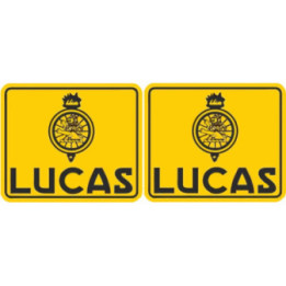 2x Lucas Style 2 Stickers Decals - DecalsHouse