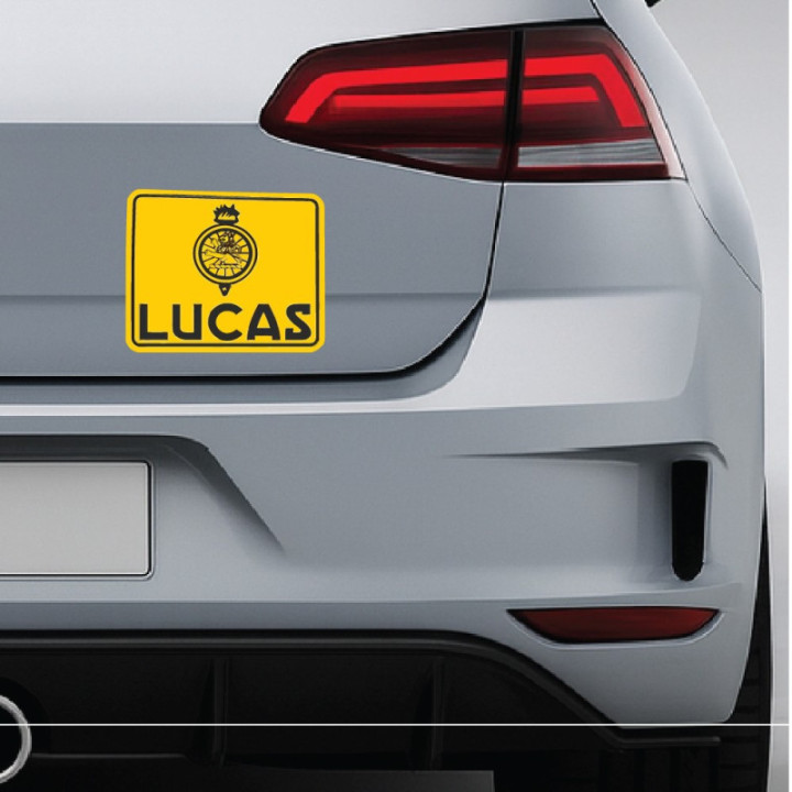 2x Lucas Style 2 Stickers Decals - DecalsHouse