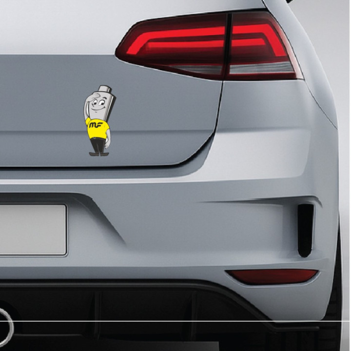 2x Magnaflow Style 2 Stickers Decals - DecalsHouse