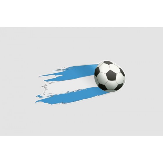 Soccer Ball Fly Background...