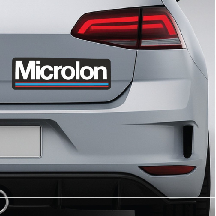 2x Microlon Stickers Decals - DecalsHouse