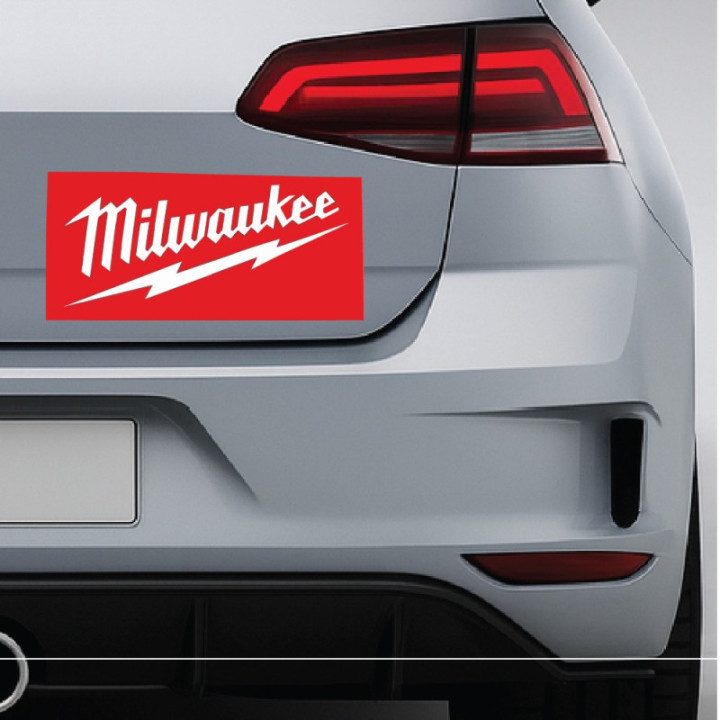 Milwaukee Tool Stickers – M12 M18 Workshop Decals (2-Pack)