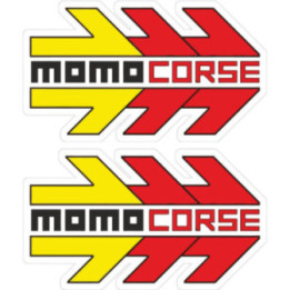 2x Momo Corse Stickers Decals - DecalsHouse